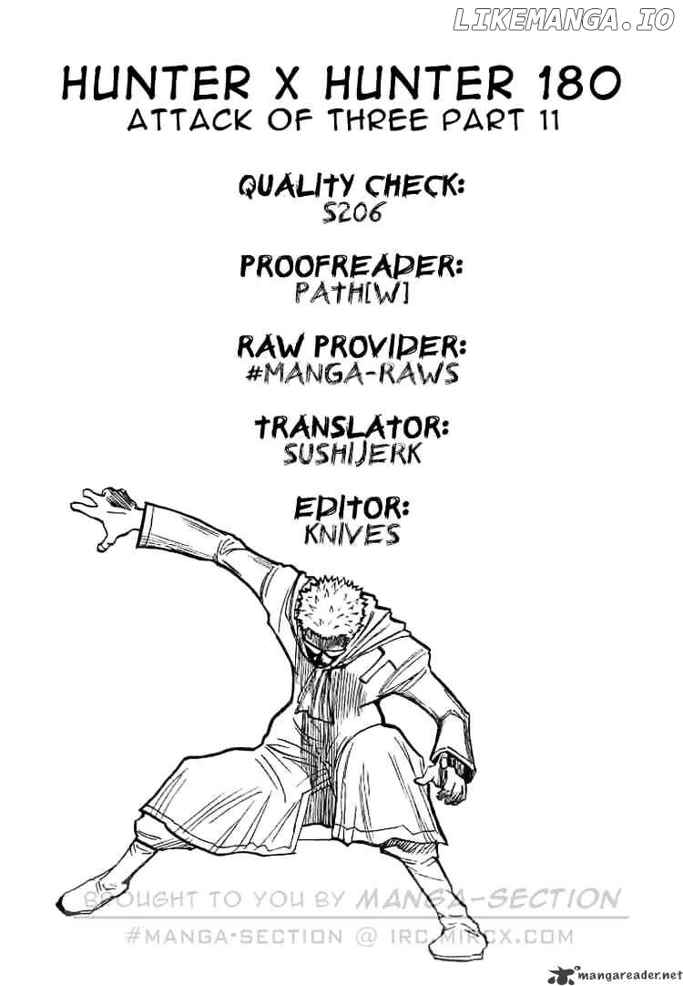 Hunter x Hunter, Chapter 180 image 16